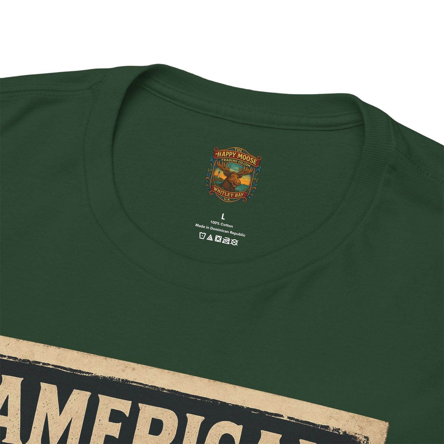 American Iron motorcycle poster Tee | Born to Ride vintage biker graphic T-Shirt