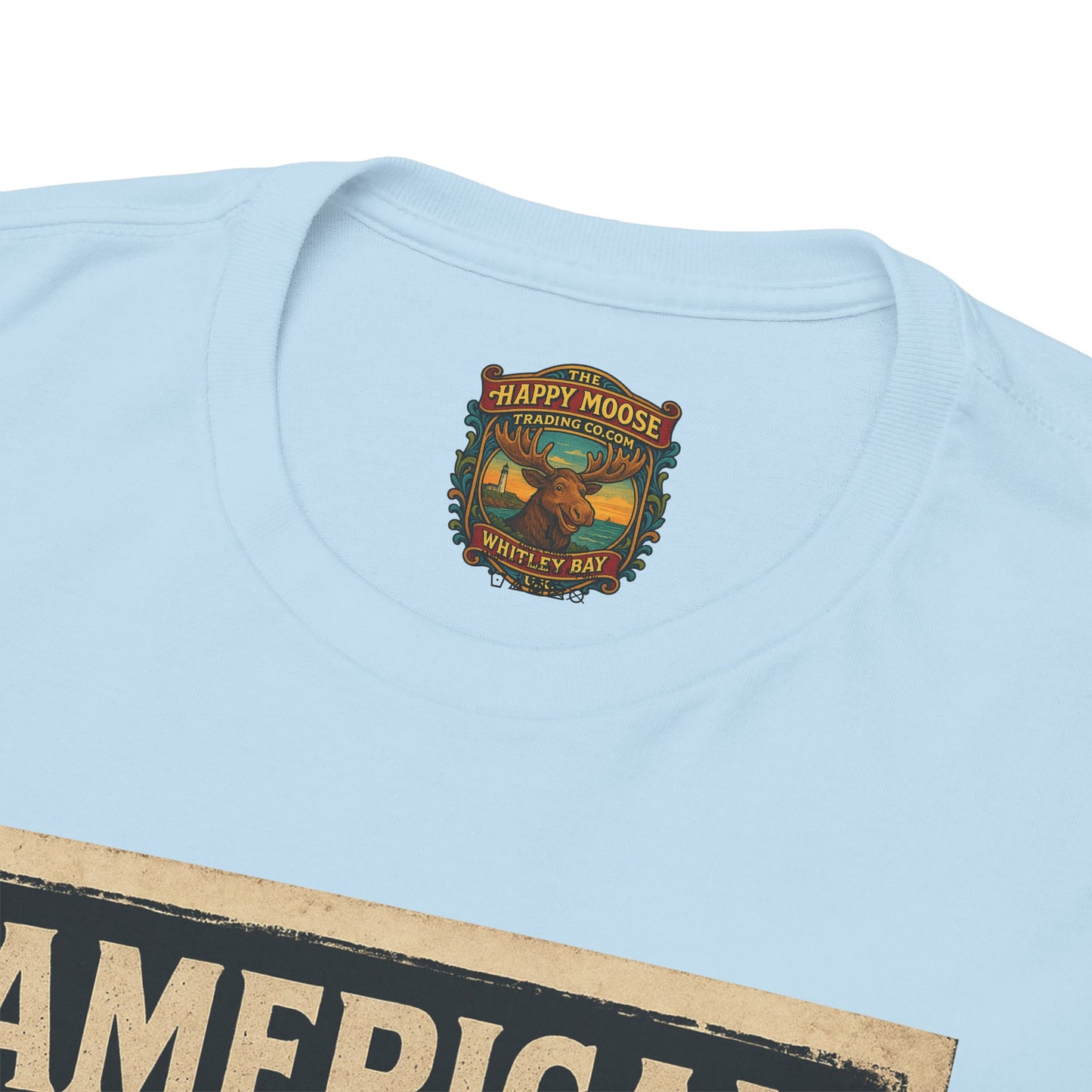 American Iron motorcycle poster Tee | Born to Ride vintage biker graphic T-Shirt