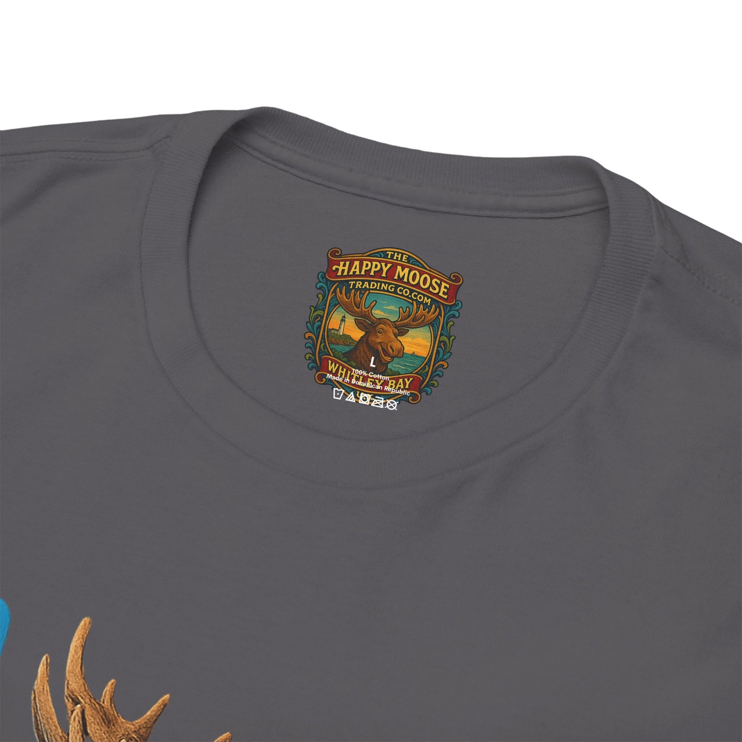 Moose Wars T‑Shirt — Funny Star Wars Inspired Moose with Lightsaber