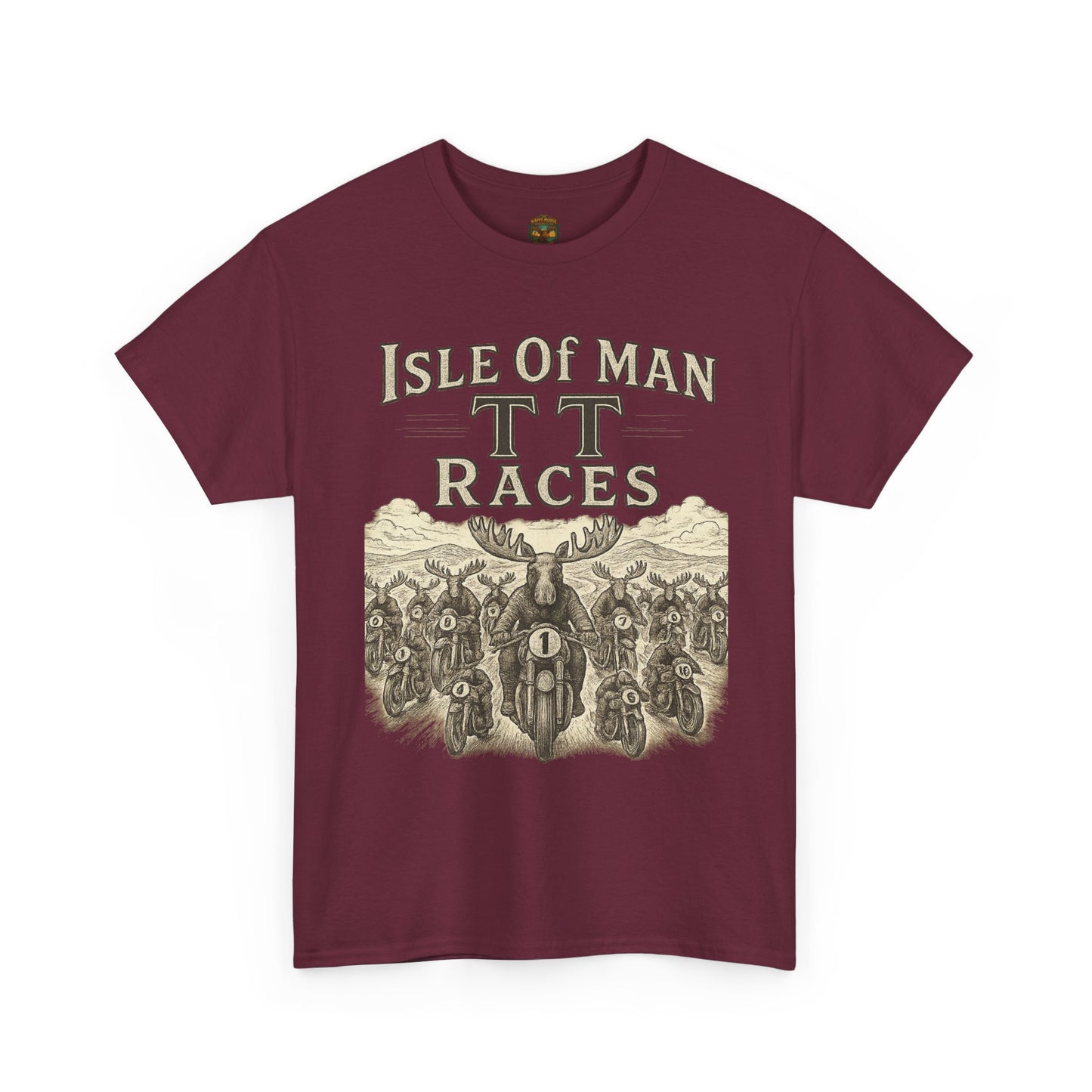 Isle of Man TT Races Vintage Motorcycle Tee