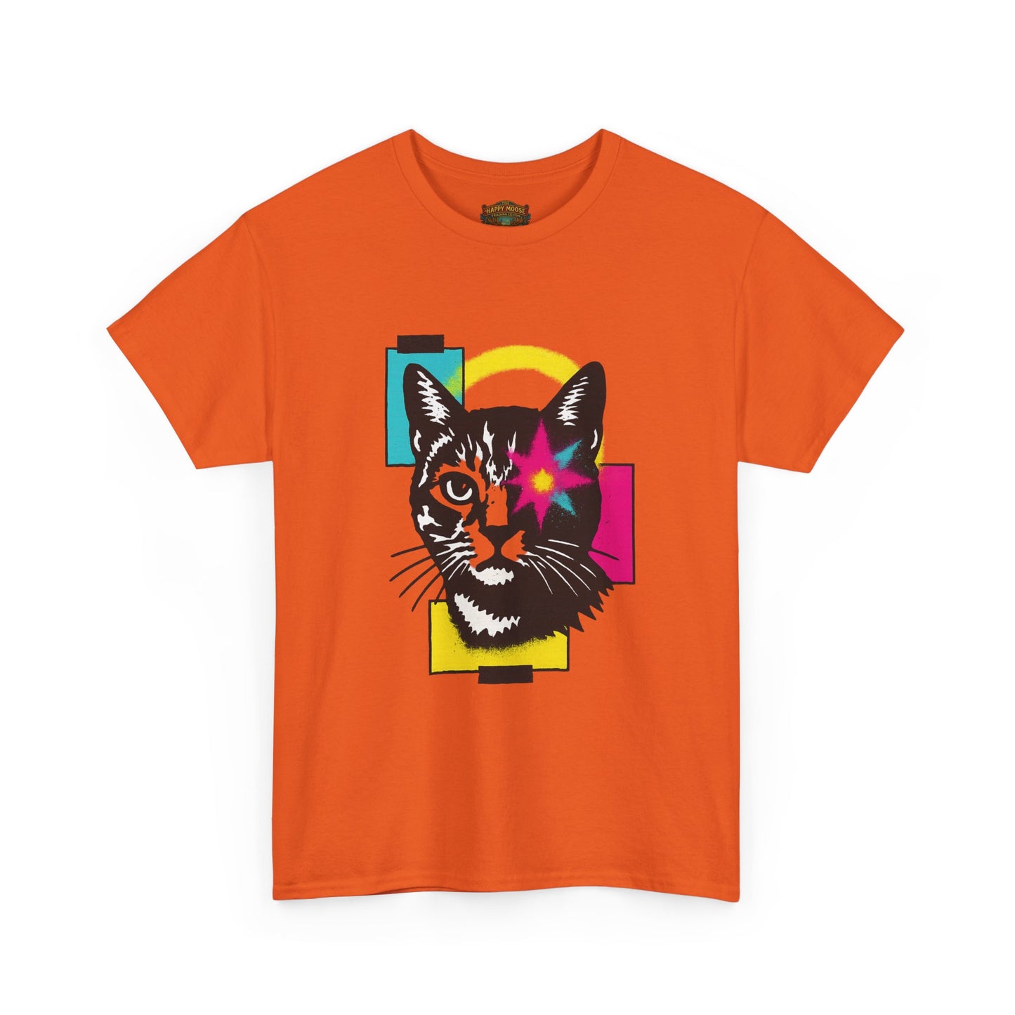 Cat Graphic T-Shirt — CAT Print