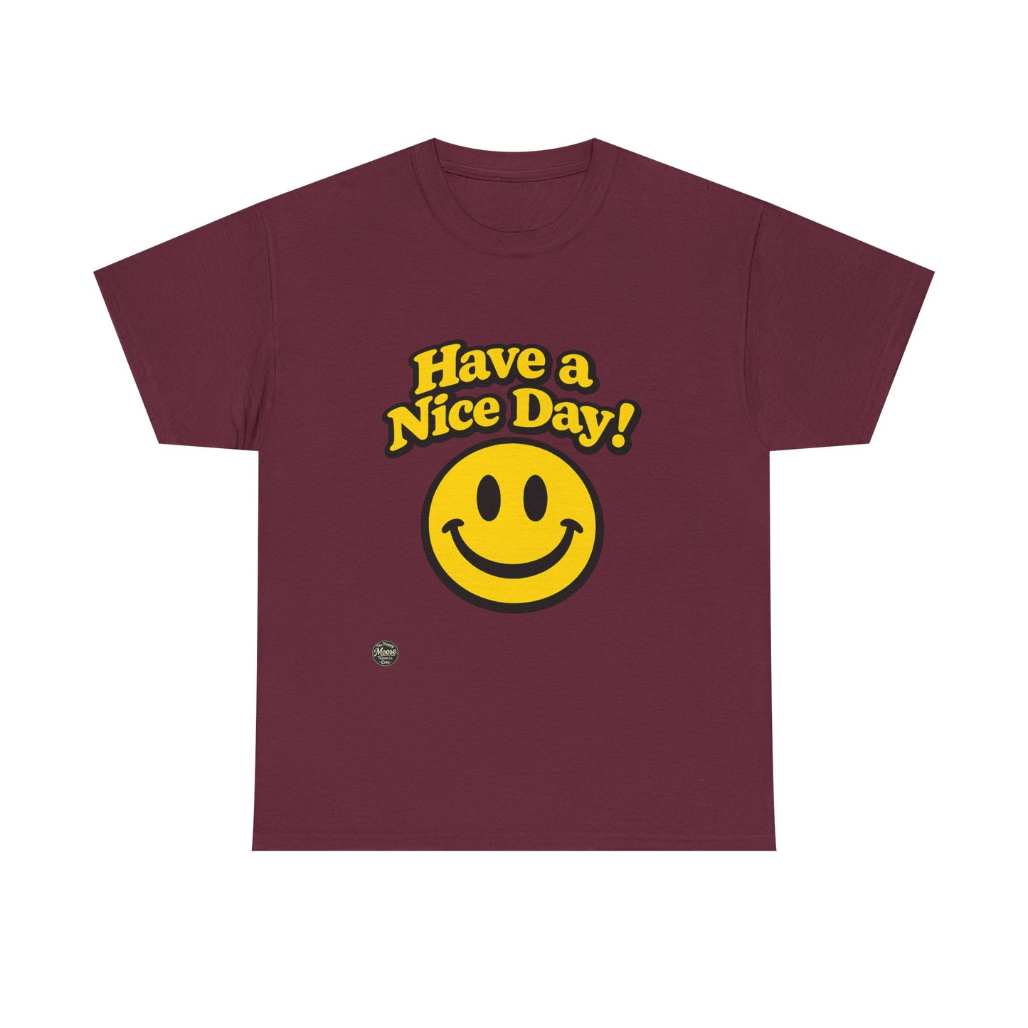 Have a Nice Day! Smiley Face T-Shirt E564D