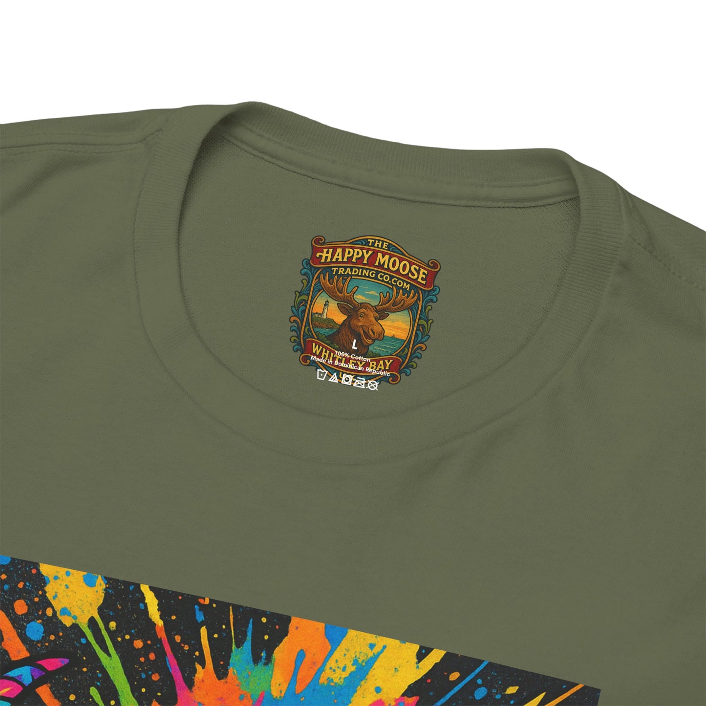 Psychedelic Highland Cow T-Shirt | Retro Rainbow Cow Art 4