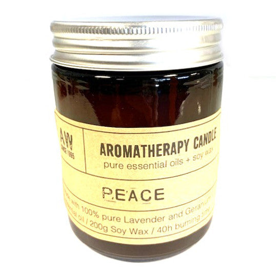 Aromatherapie-Kerze - Frieden