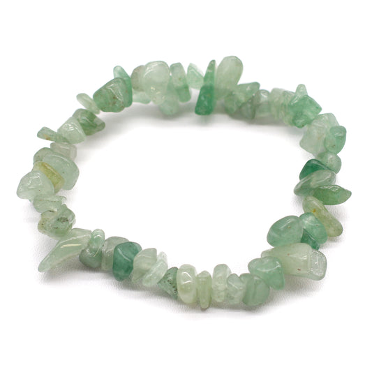 Chipstone Armband -Aventurin Grün