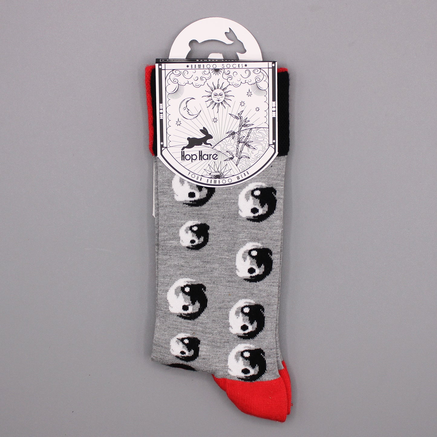 Hop Hare Bamboo Socks M/L - Lucky Cats 