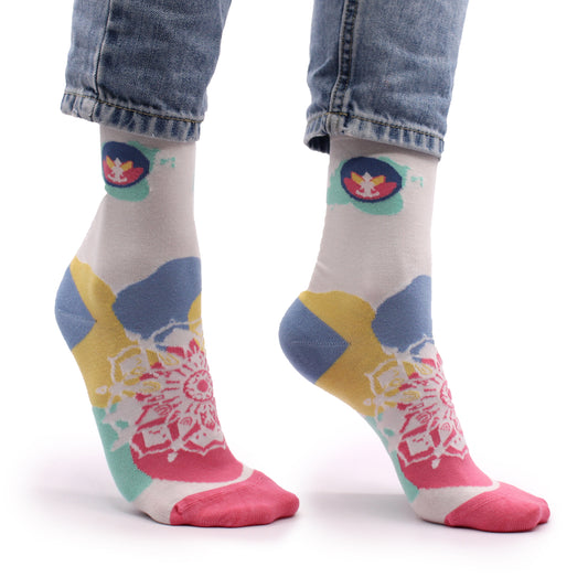 Hop Hare Bamboo Socks S/M - Meditation 