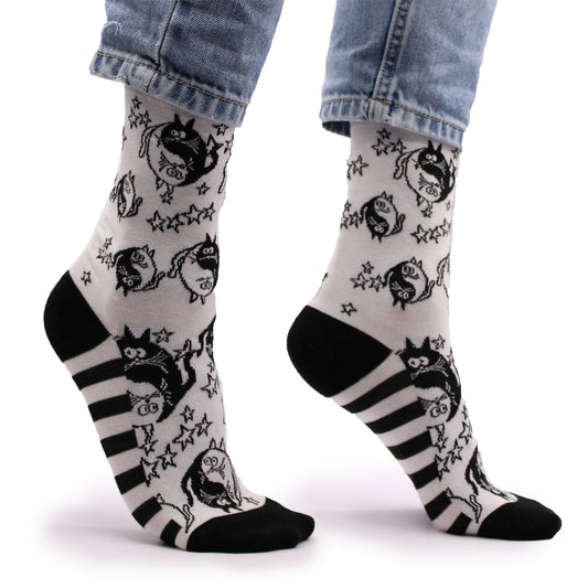 Hop Hare Bamboo Socks M/L - Ying Yang