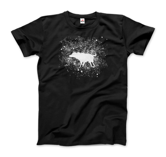Banksy Wet Dog Splatter 2007 Street Art T-Shirt
