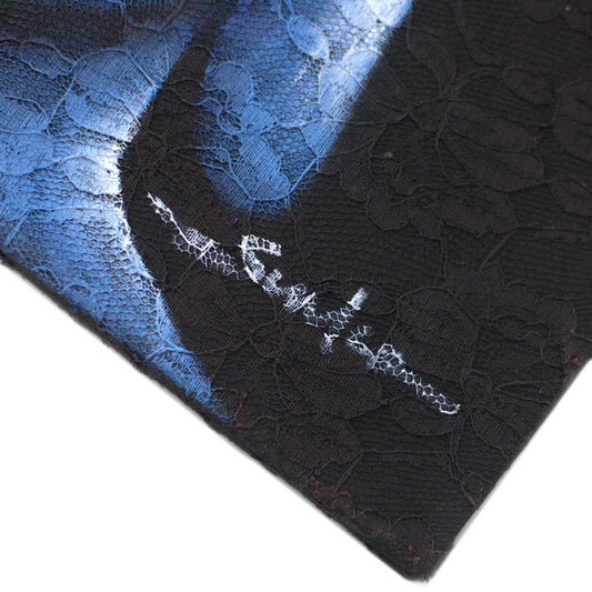 Buddha Painting - Three Heads Black. Size: H:45 W:120 D:3cm