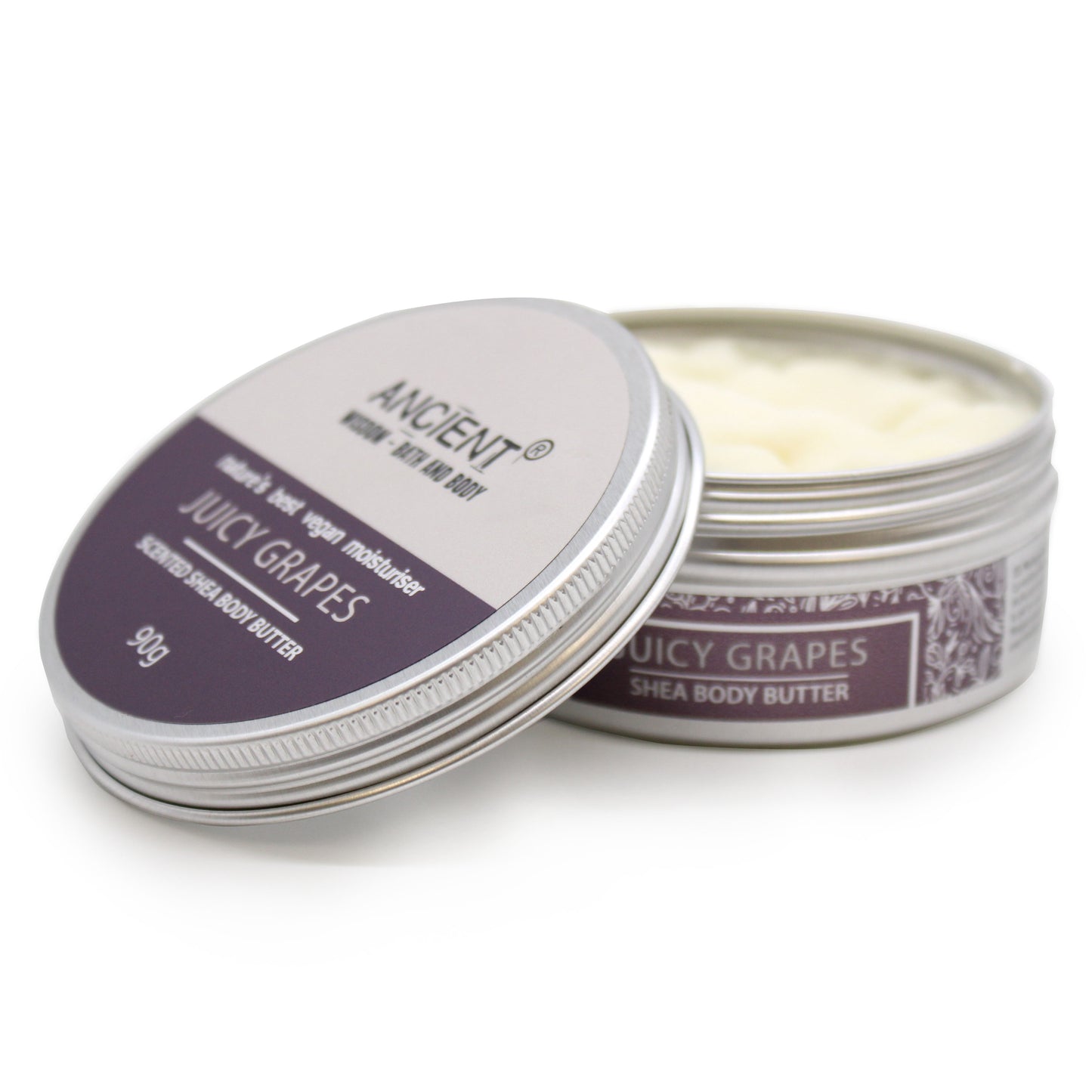 Duftende Shea-Körperbutter 90 g – Saftige Trauben