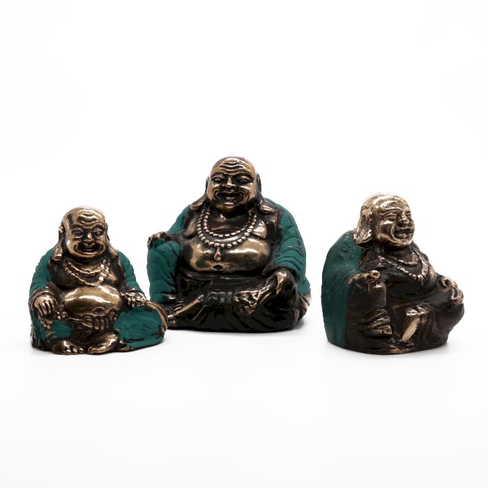 3er-Set – Happy Buddhas (verschiedene Größen)