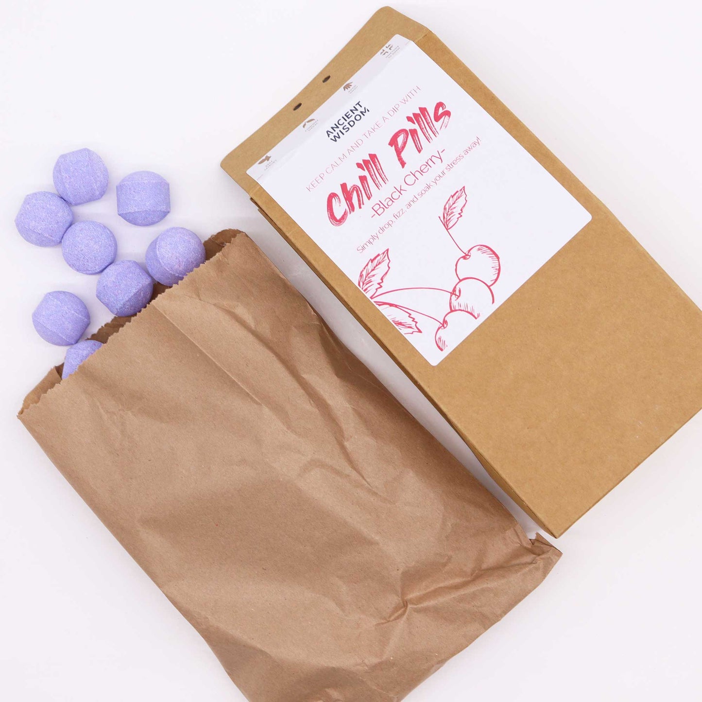 Chill Pills Geschenkpackung 350 g - Schwarze Kirsche