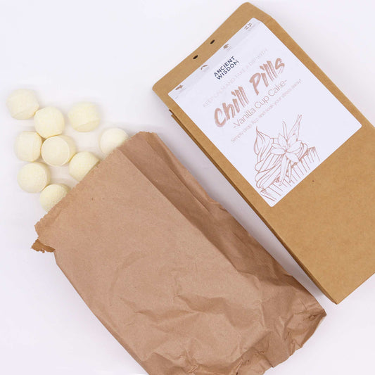 Chill Pills Geschenkpackung 350 g - Vanille-Cupcake