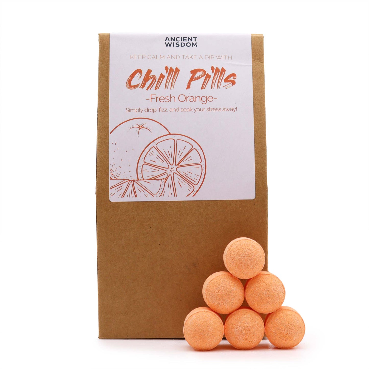 Chill Pills Geschenkpackung 350 g - Frische Orange