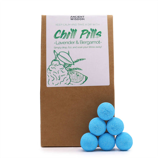 Chill Pills Geschenkpackung 350 g - Lavendel &amp; Bergamotte