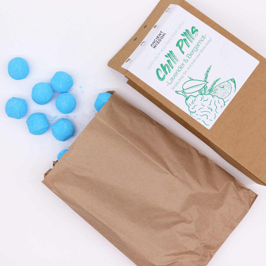 Chill Pills Geschenkpackung 350 g - Lavendel &amp; Bergamotte