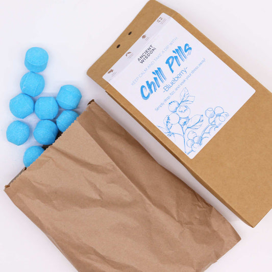 Chill Pills Geschenkpackung 350 g - Blaubeere