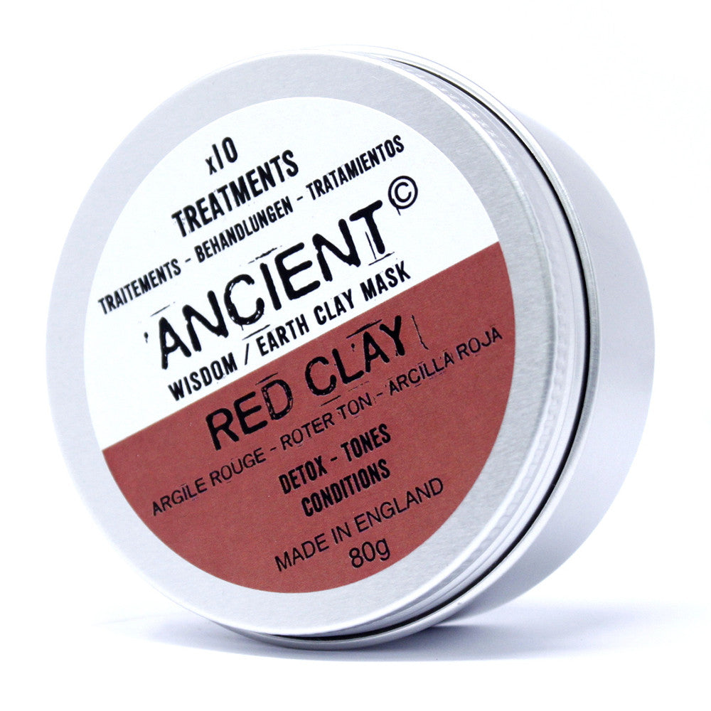Gesichtsmaske aus roter Tonerde, 80 g
