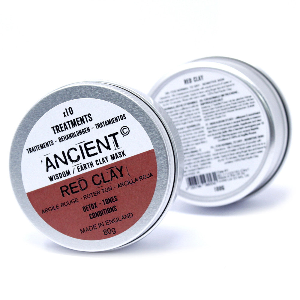 Gesichtsmaske aus roter Tonerde, 80 g