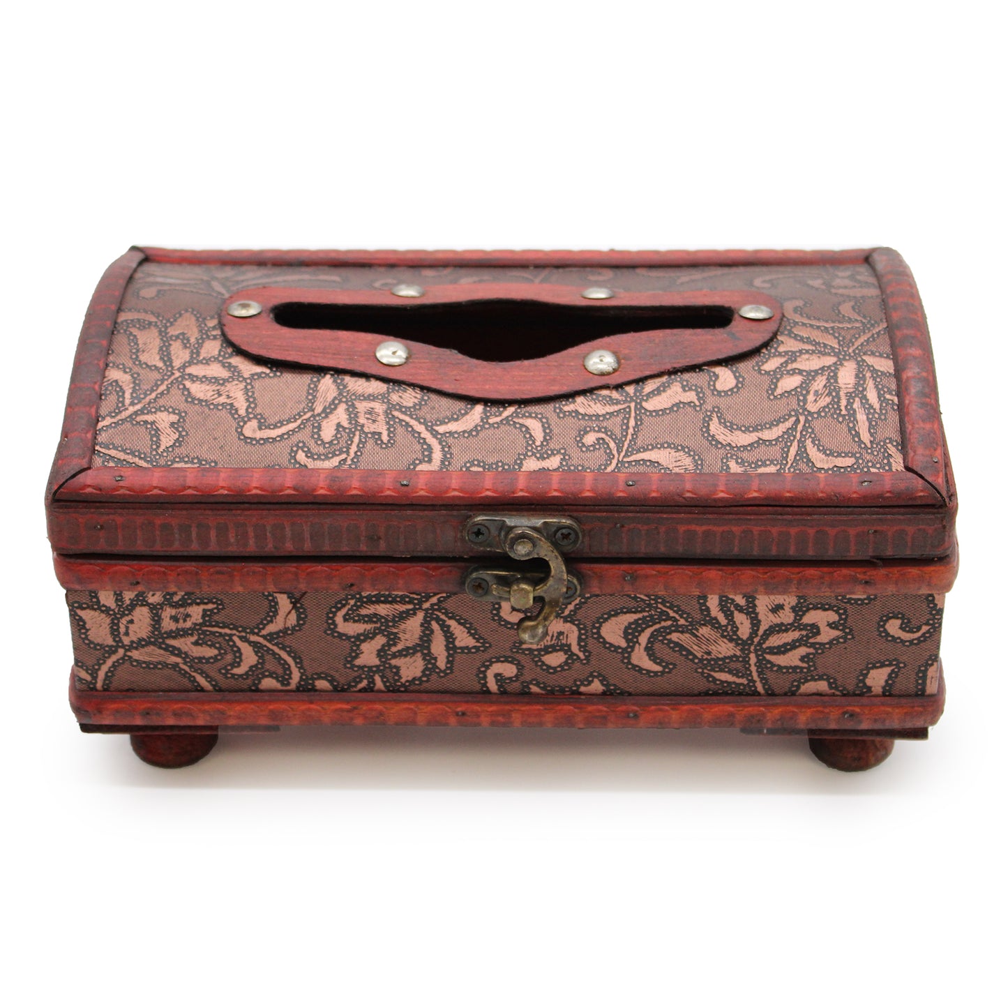 Tissue Box Classic Glamour with legs.    13x22x9.5 (cm)