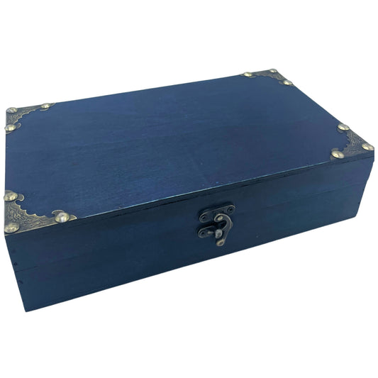 Tea / Gift / Hamper Box - Teal.   26x14.5x6.8 (cm)