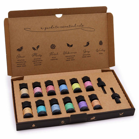Aromatherapie-Set mit ätherischen Ölen – Herbst-Set
