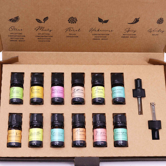 Aromatherapie-Set mit ätherischen Ölen – Sommer