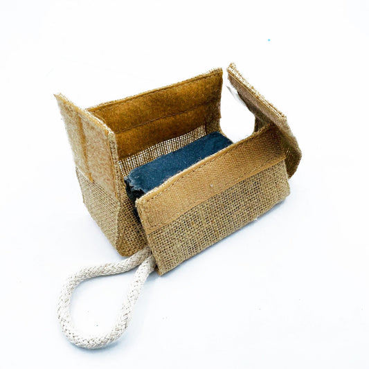 Jute-Peeling-Seifenbeutel - Natur