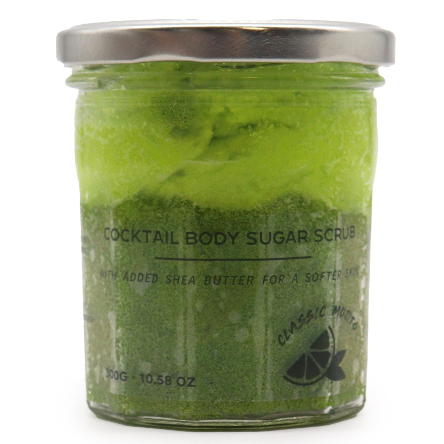 Duftendes Zucker-Körperpeeling – Klassischer Mojito, 300 g