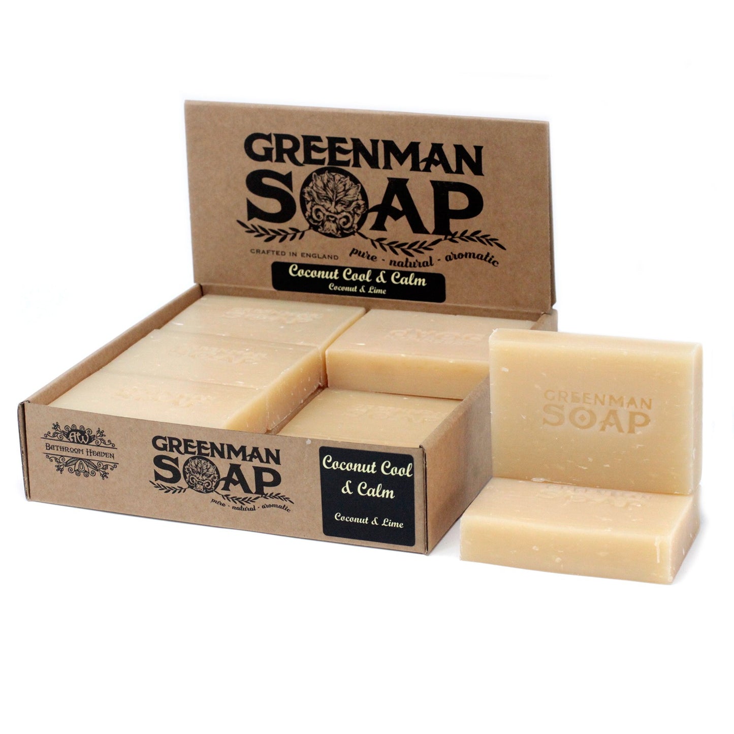 Greenman Seifenstück 100 g - Kokosnuss Cool &amp; Calm