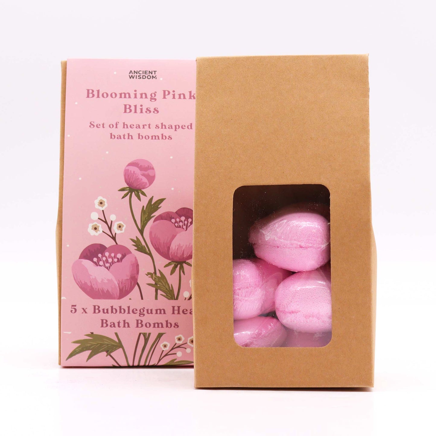 Blooming Pink Bliss Badeherz-Geschenkset