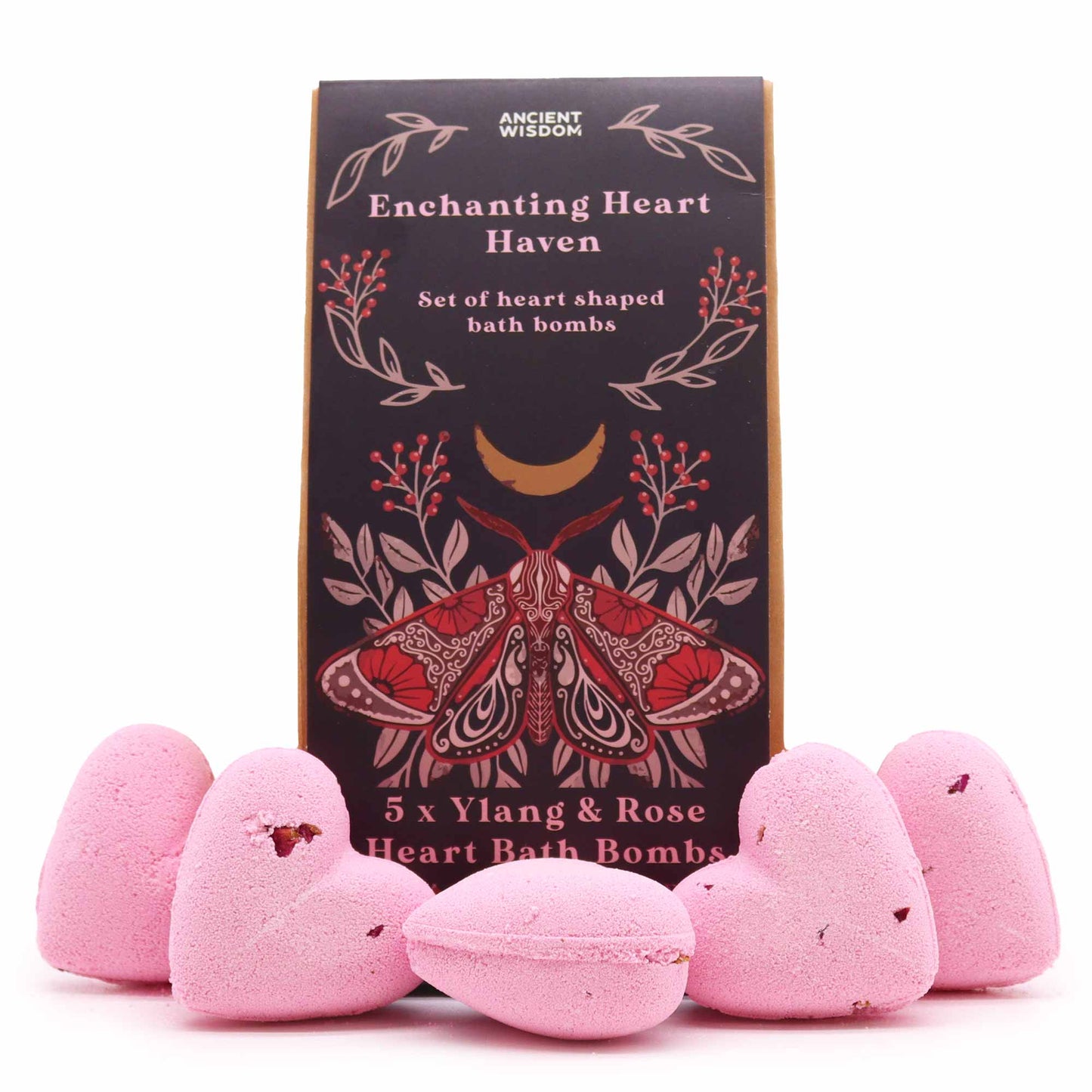 Bezauberndes Herz Himmel Badeherz Geschenkset