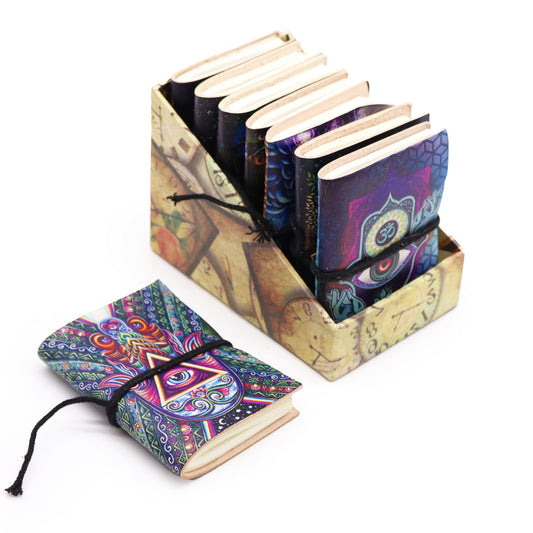 Verschiedene Esoterik-Notizbücher 7x10cm - 1 Stück