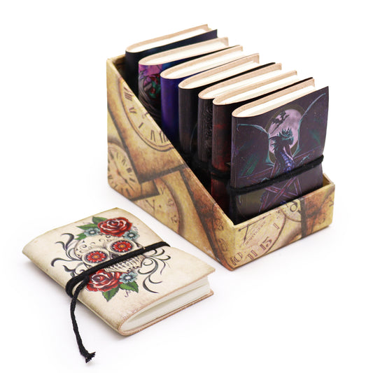 Verschiedene Gothic-Notizbücher 7x10cm - 1 Stück