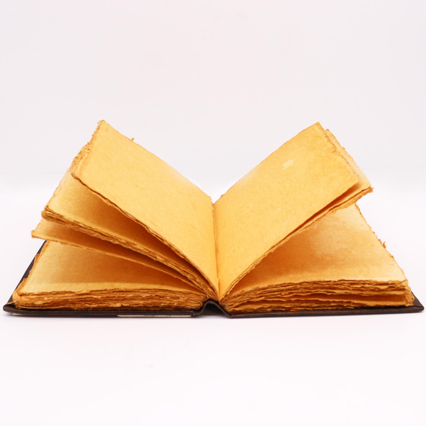 Heafty Red Tan Buch – Zinkrosendekor – 200 Seiten mit Büttenrand – 26 x 18 cm