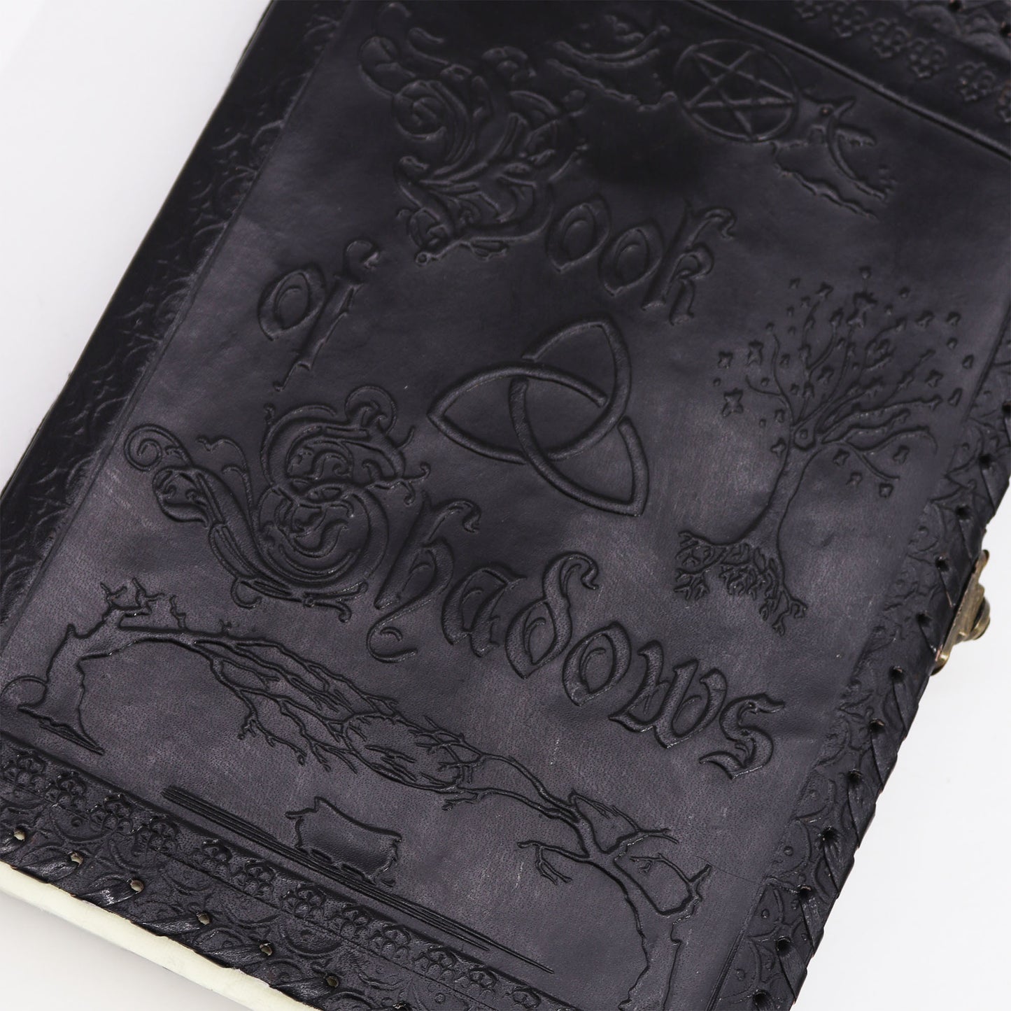 Großes Buch der Schatten - Schwarz - 200 Seiten mit Klarschnitt - 25x18x3cm