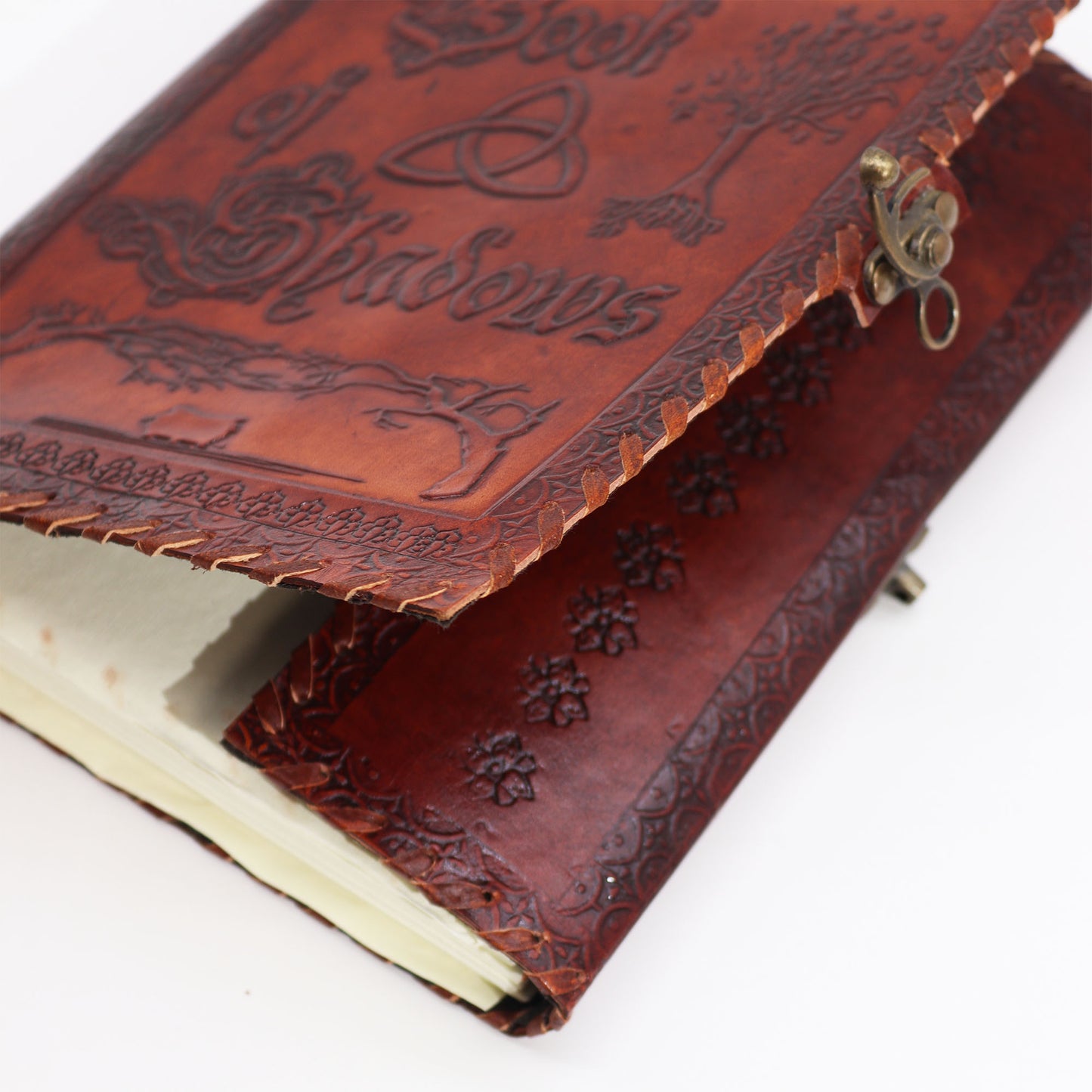 Großes Buch der Schatten – Dunkelbraun – 200 Seiten mit Klarschnitt – 25 x 18 x 3 cm