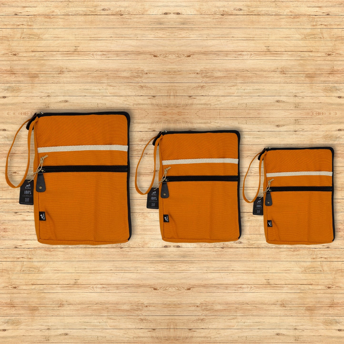 Canvas-Tablet-Tasche - Orange