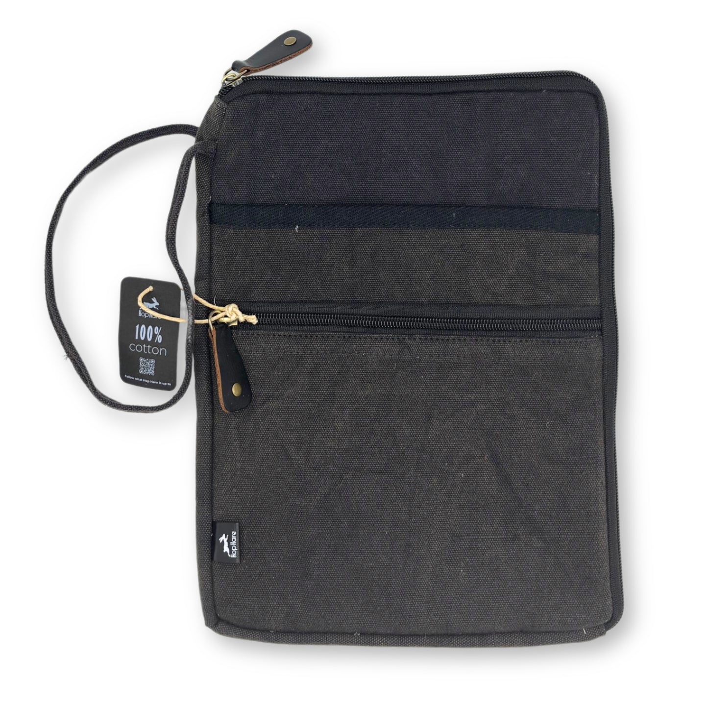 Stonewash Reise-Laptoptasche - Anthrazit