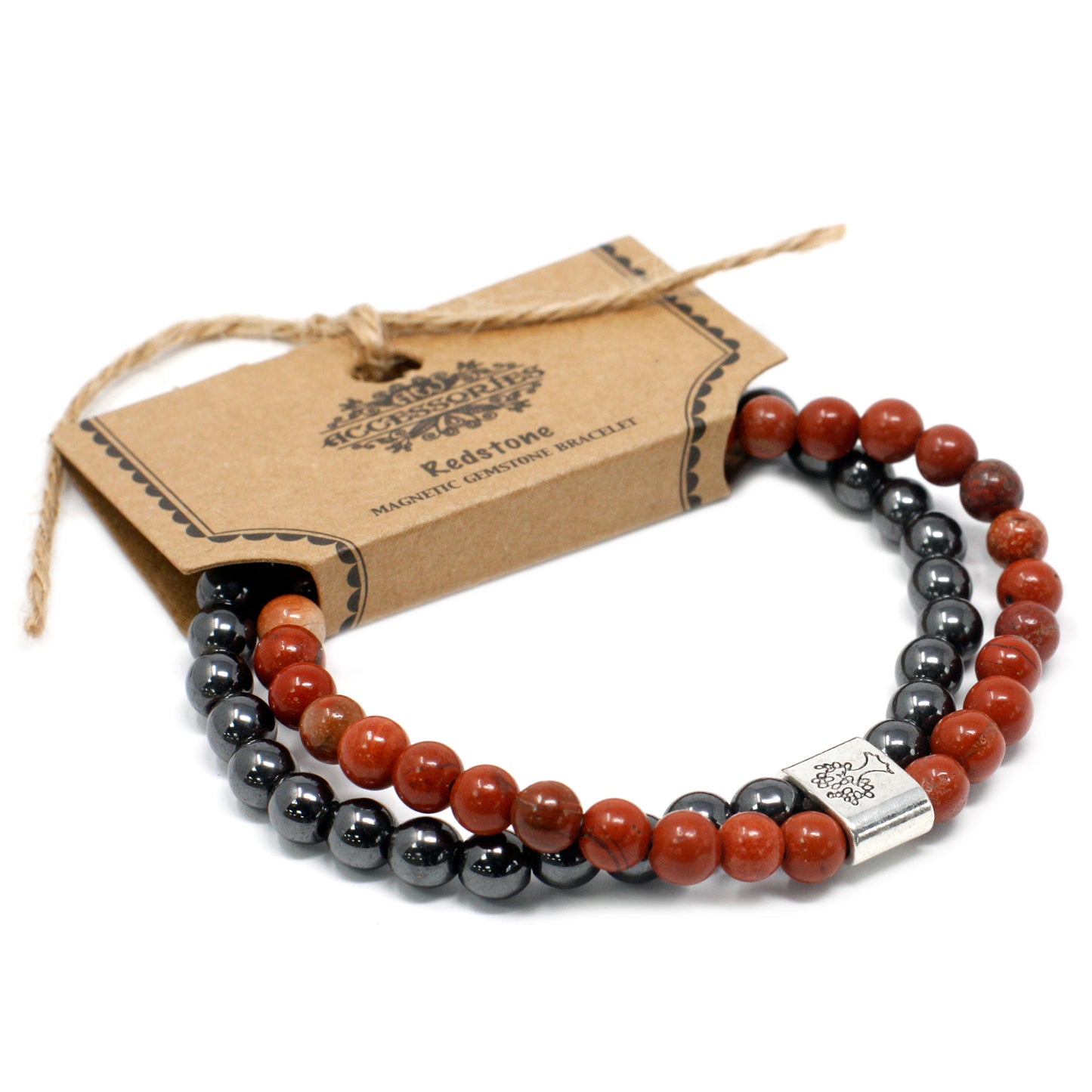 Magnetisches Edelsteinarmband - Redstone