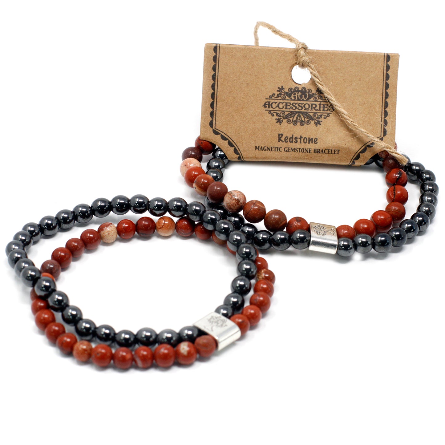 Magnetisches Edelsteinarmband - Redstone