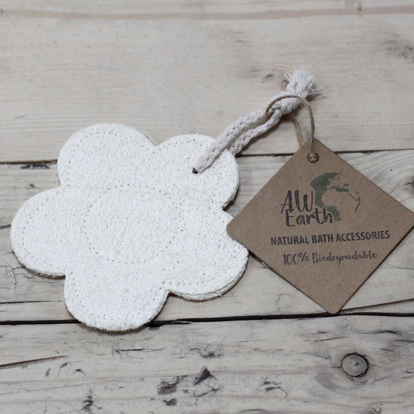 Natürliche Luffa-Körperpeelings - Blume