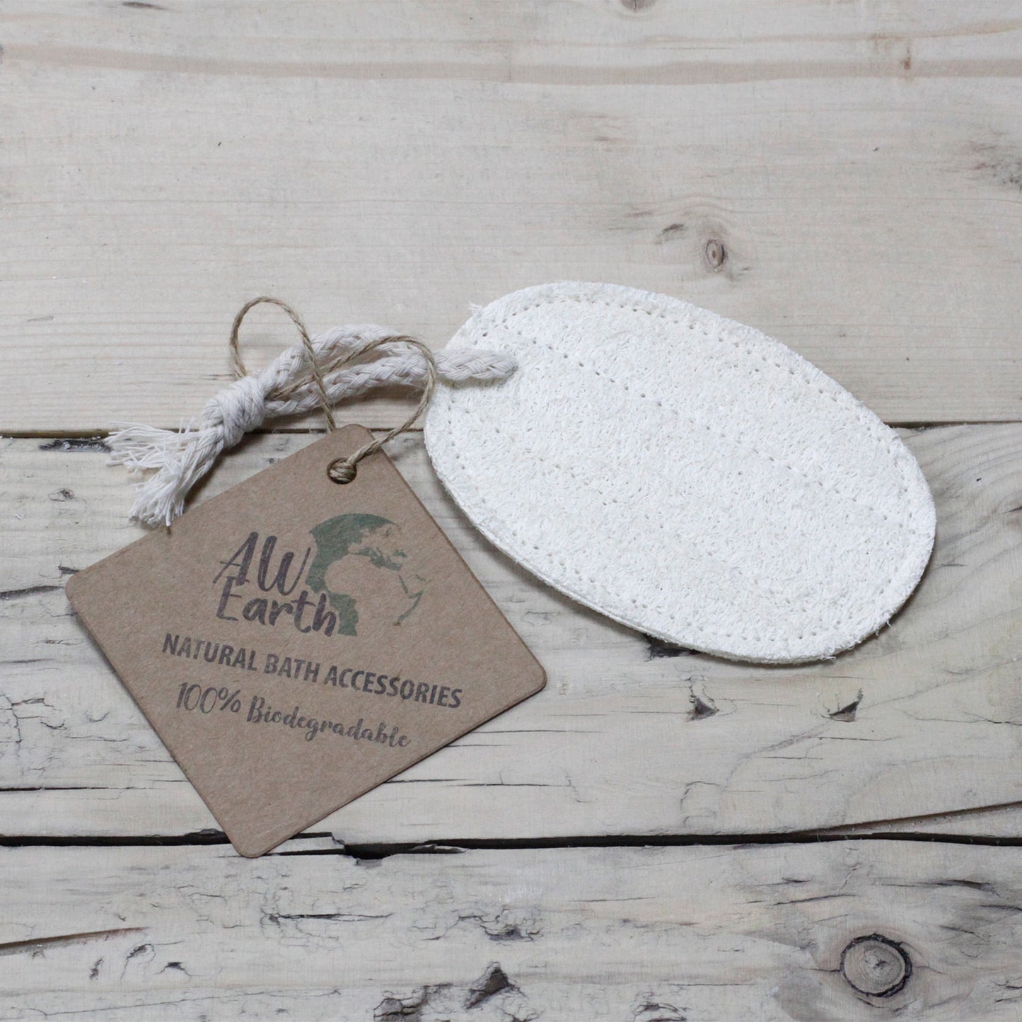 Natürliche Luffa-Körperpeelings - Oval Rub