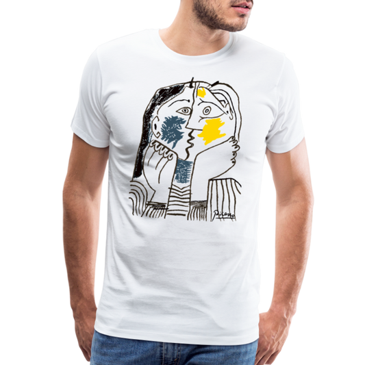 Pablo Picasso the Kiss 1979 Artwork T-Shirt