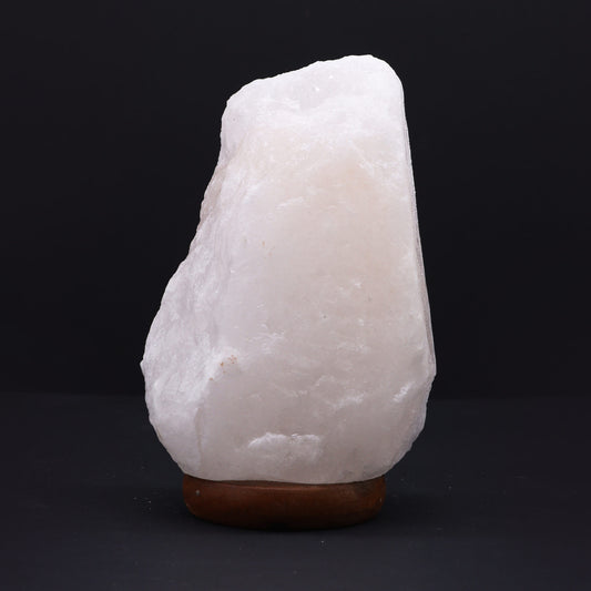 Himalaya-Salzlampe aus Kristallsteinen – mit Sockel, ca. 2–3 kg