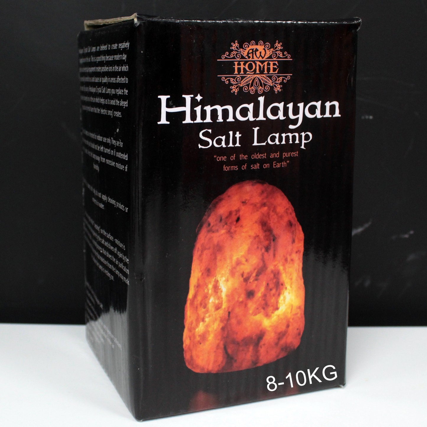 Hochwertige Natursalzlampe – &amp; Sockel ca. 8–10 kg