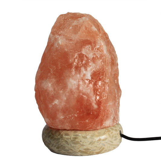 Hochwertige USB-Natursalzlampe - 11,5 cm (einzeln)