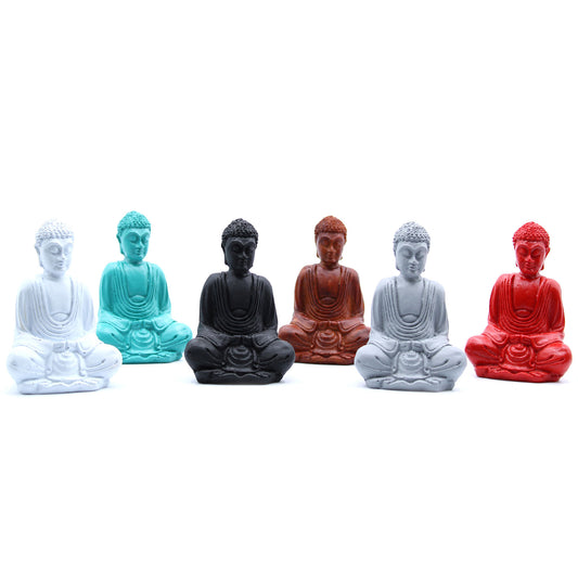 Matter Mini-Buddha (verschiedene Farben)