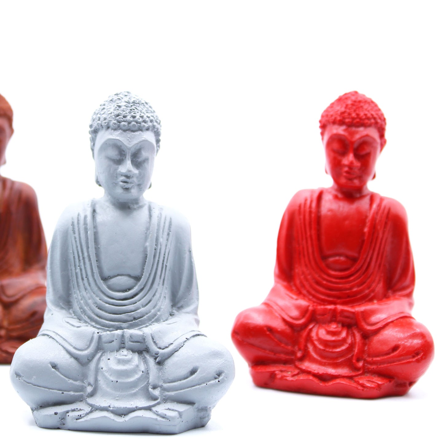 Matter Mini-Buddha (verschiedene Farben)